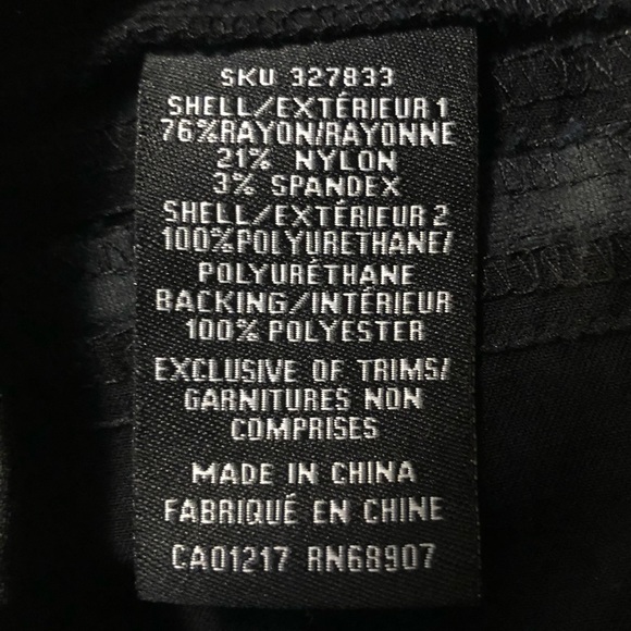 Le Chateau Black Leggings Size 2 - Picture 5 of 5